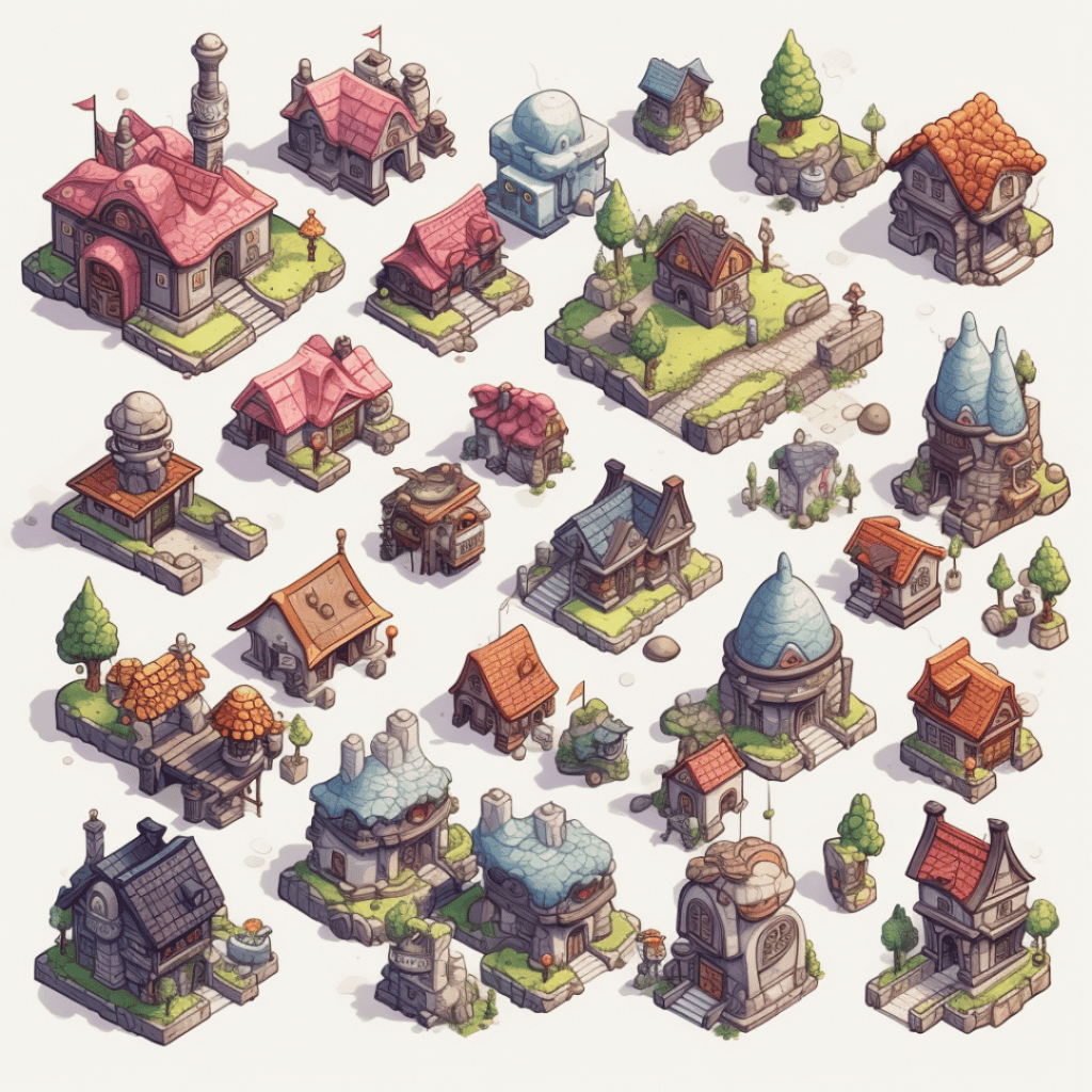 Midjourney Game Assets