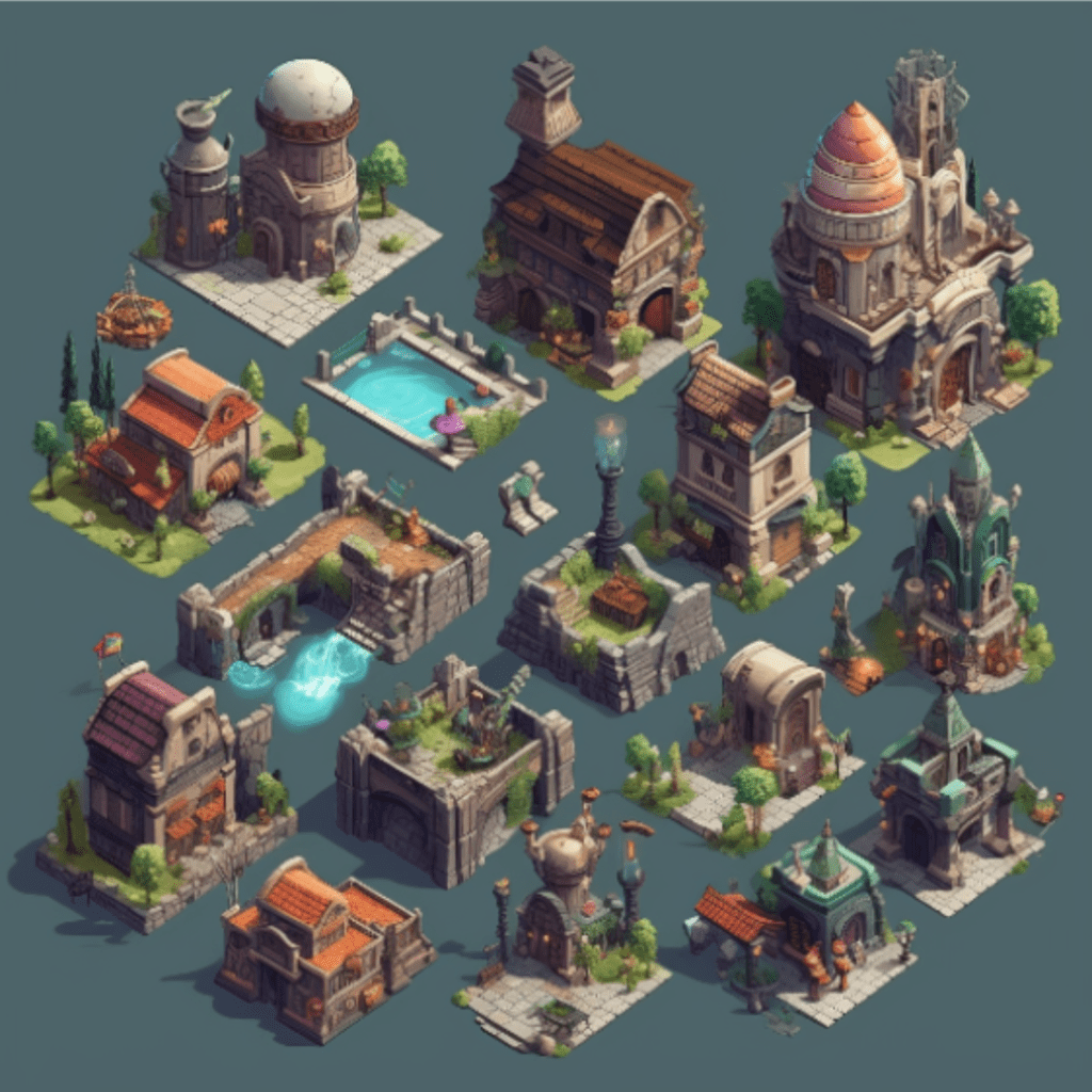 midjourney game assets